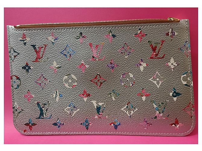 Louis Vuitton Pochette Monogram Multicolor Clutch Silber - Ansicht 5