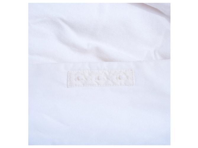 Chaqueta GFF Gianfranco Ferré de algodón blanco con cierre invisible - vista 4