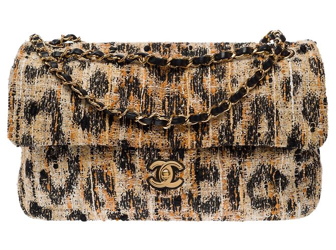 Borsa CHANEL in Tweed Multicolor - 104016 - vista 3