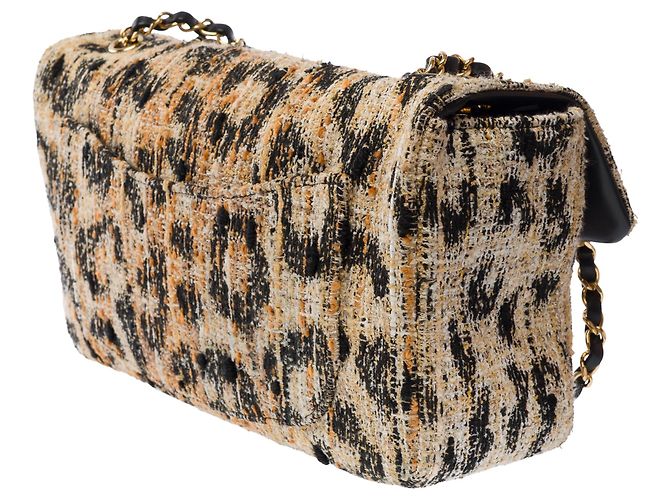 Borsa CHANEL in Tweed Multicolor - 104016 - vista 6