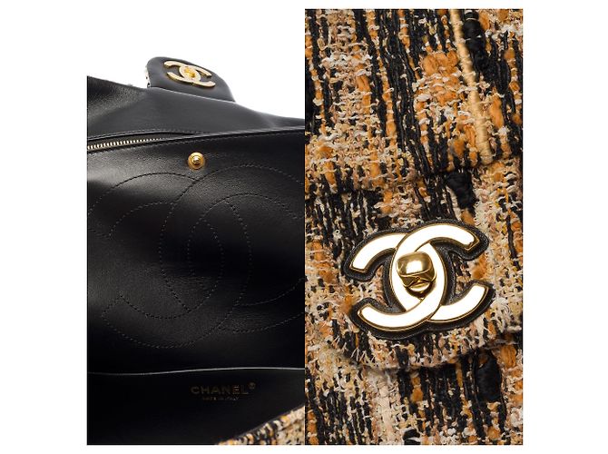 Borsa CHANEL in Tweed Multicolor - 104016 - vista 7