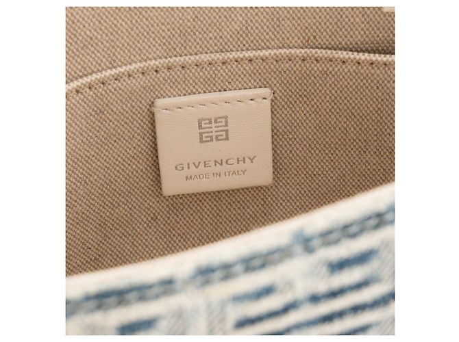 GIVENCHY - Bolsa de ombro G Tote Givenchy em lona denim azul marinho - vista 5