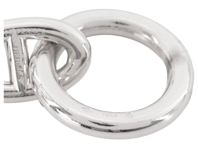 HERMÈS - Pulsera Chain d’Ancre modelo muy grande Hermès en plata - vista 3