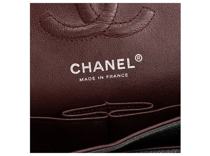 CHANEL - Borsa a tracolla Classique/Timeless 11.13 small Chanel in pelle caviar nera - vista 6