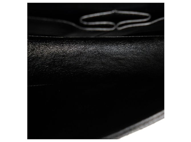 CHANEL - Borsa a tracolla Classique/Timeless 11.12 Chanel in pelle caviar nera - vista 7