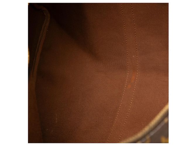 Brown Louis Vuitton Monogram Keepall 50 Travel Bag - view 6