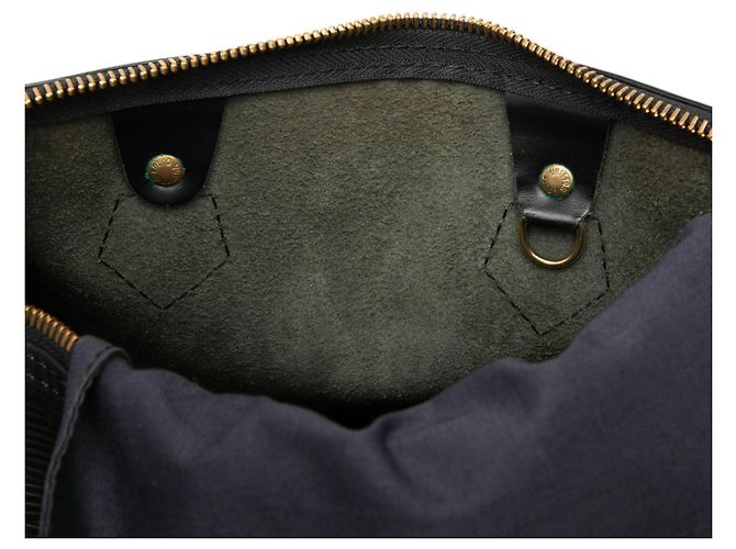 Borsa Boston Louis Vuitton Epi Speedy 25 Nera - vista 6
