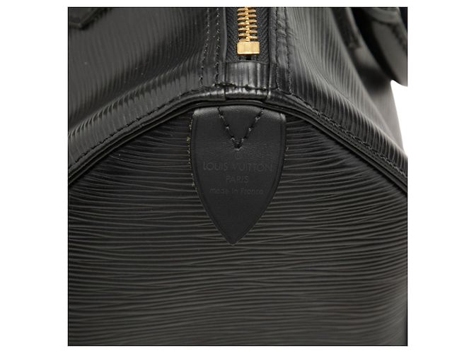 Borsa Boston Louis Vuitton Epi Speedy 25 Nera - vista 7