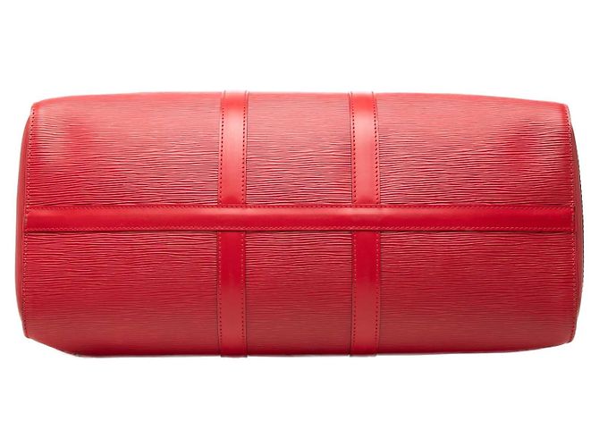 Louis Vuitton Epi Keepall 45 Reisetasche rot - Ansicht 3