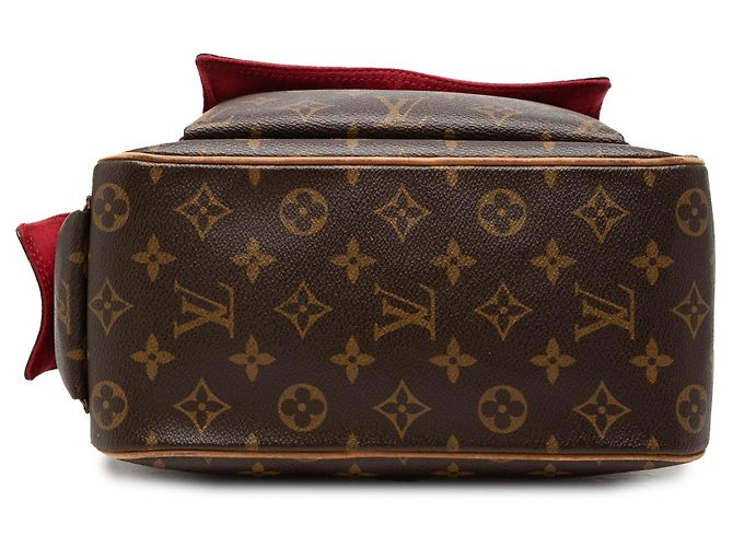 Borsa Louis Vuitton Monogram Excentri Cite Marrone - vista 3