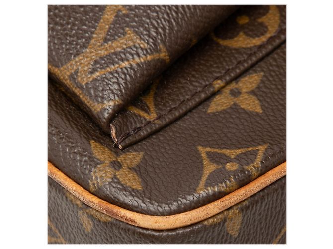 Borsa Louis Vuitton Monogram Excentri Cite Marrone - vista 6