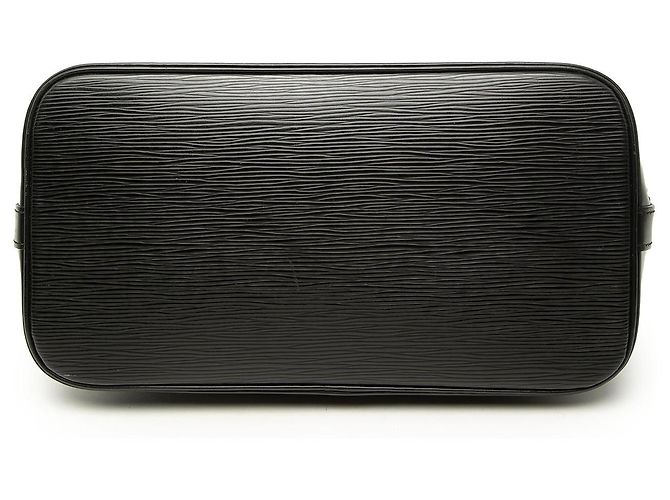 Bolso de mano Louis Vuitton Epi Alma PM Negro - vista 3