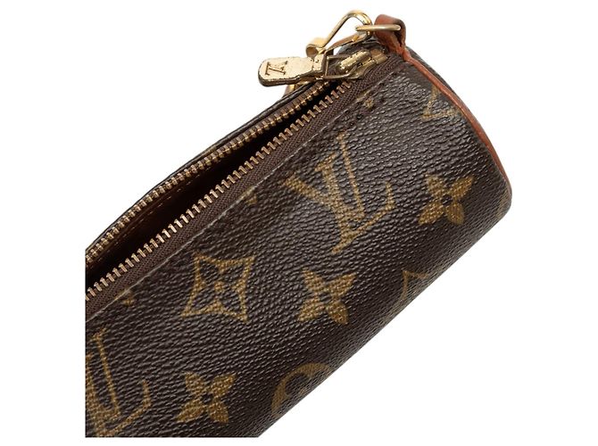 Sac à main Pochette Papillon Monogram Louis Vuitton Marron - vue 5