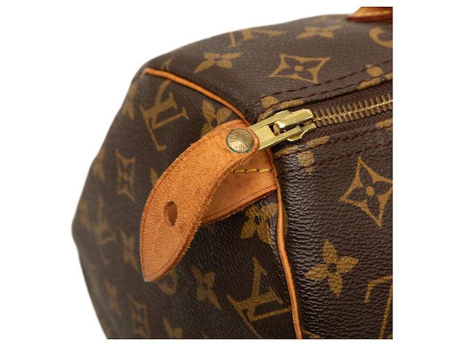 Bolso Boston Louis Vuitton Monogram Speedy 30 Marrón - vista 8