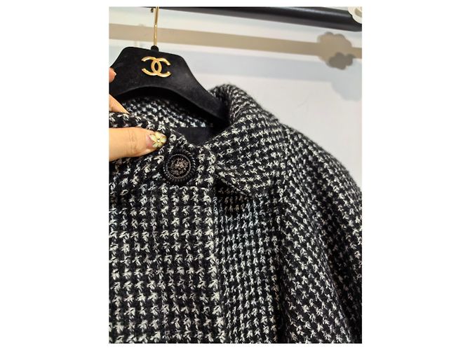 Cappotto Chanel in Tweed Taglia 34 - vista 3