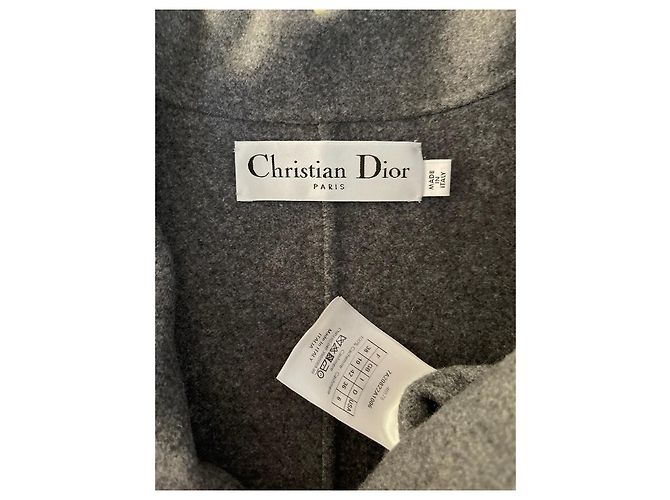 Casaco Dior de cashmere cinza - vista 3
