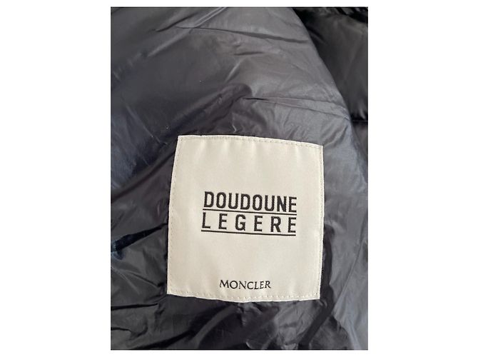 Giacca Moncler Nera in Poliestere Donna - vista 5