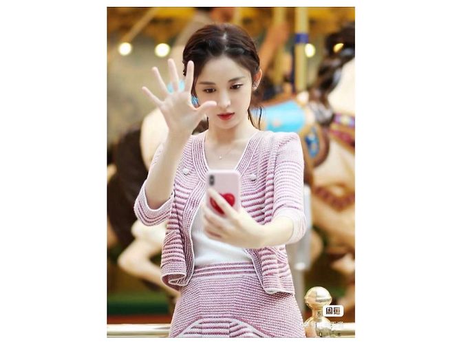 Chaqueta Chanel de tweed con rayas estilo cárdigan - vista 5