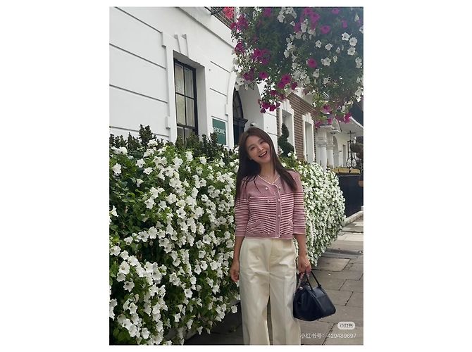 Chaqueta Chanel de tweed con rayas estilo cárdigan - vista 6
