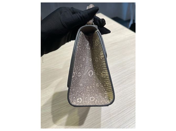 Borsa a mano Moynat in lucertola - vista 5