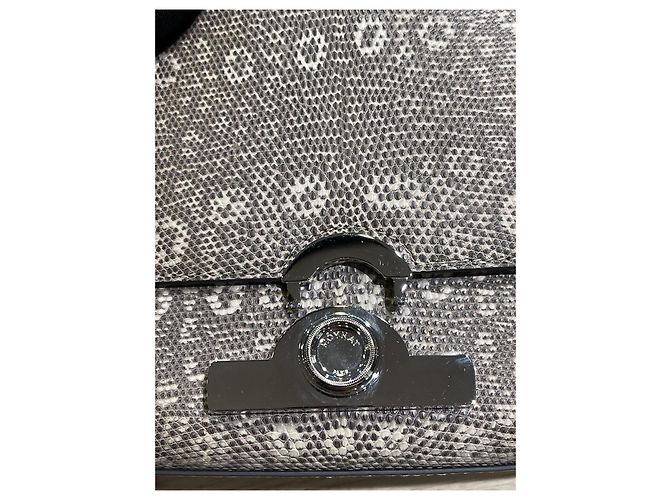 Borsa a mano Moynat in lucertola - vista 7