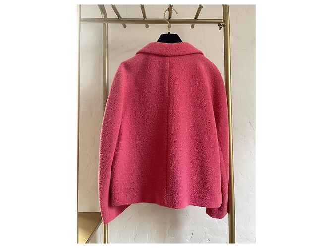 Casaco Gucci de lã rosa - vista 3