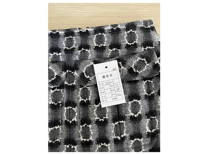 Gonna Chanel in tweed color-block - vista 6
