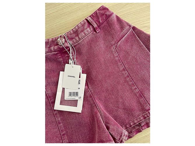 Falda-pantalón Chanel 23C de denim - vista 4