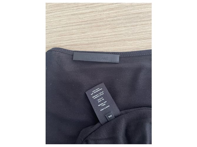 Helmut Lang Black Cotton Top - view 3