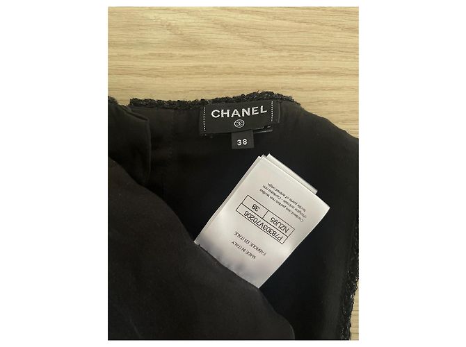 Gilet a quadri in tweed Chanel 24K - vista 3