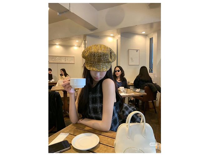 Gilet a quadri in tweed Chanel 24K - vista 5