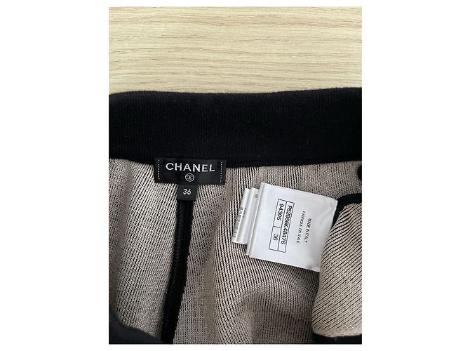 Chanel 21B Hose aus Wolle Schwarz - Ansicht 3
