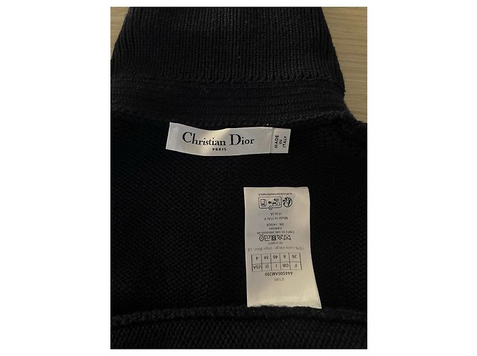 Dior Black Wool Top - view 3