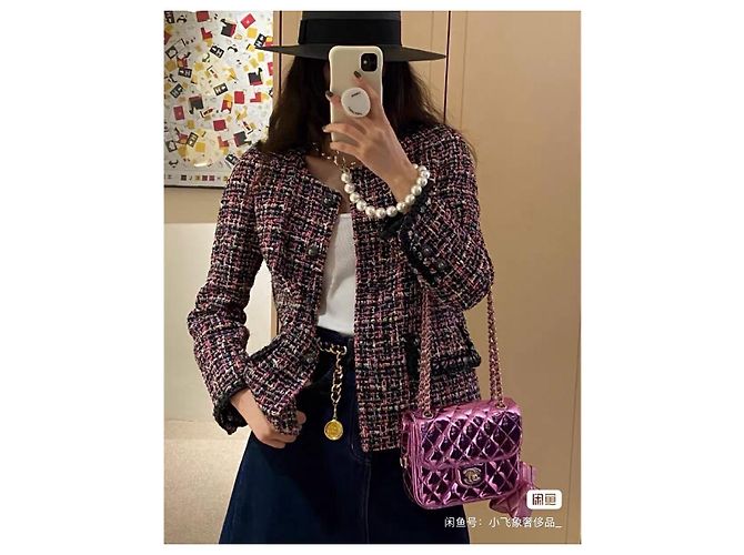 Chanel 19P Jacke aus Tweed - Ansicht 6