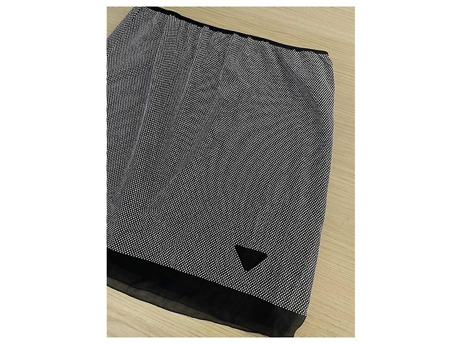 Prada Skirt with Rhinestone Embellishment Polyester Size 42 - view 3