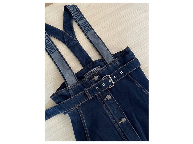 Dior Denim Jumpsuit Overalls - view 4