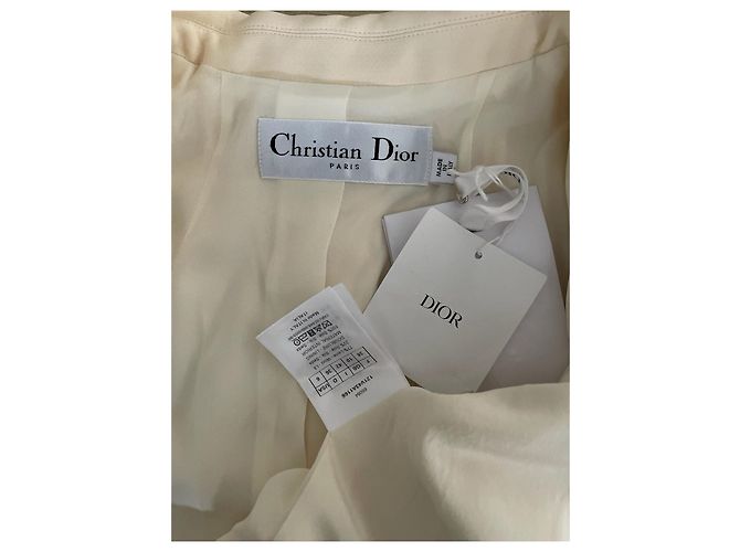 Chaqueta Blazer Dior 24 F/W de lana blanca - vista 3
