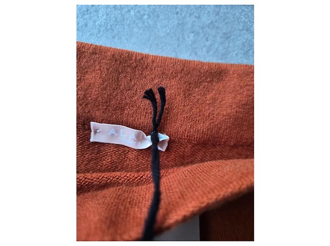 Alaïa Set in Cashmere Arancione - vista 2