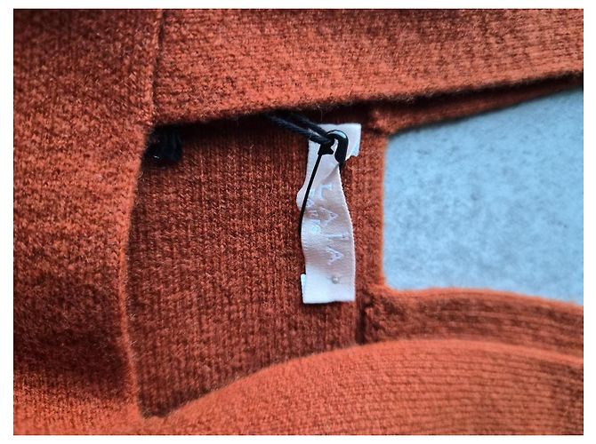 Alaïa Set in Cashmere Arancione - vista 6