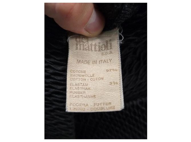 Gianfranco Ferré schwarzer Rockanzug Sz.44/L gebraucht - Ansicht 8
