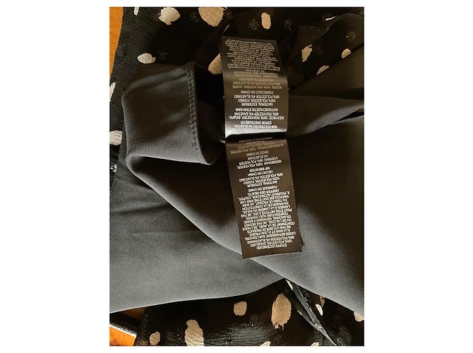 Ted Baker Black & White Polka Dot Dress - view 5