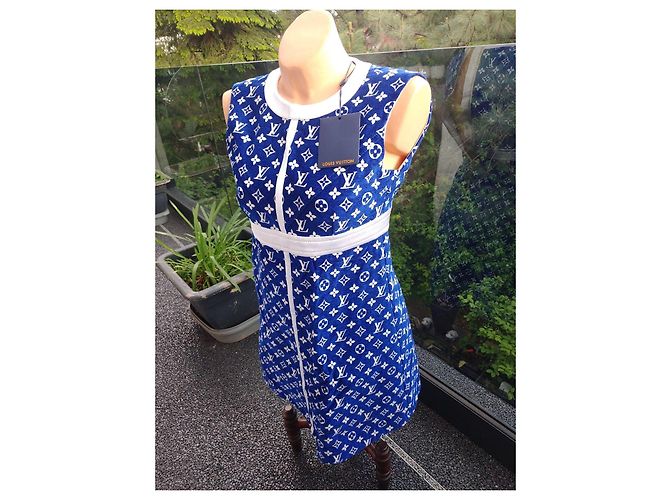 Vestido sin mangas Monogram Louis Vuitton - vista 4