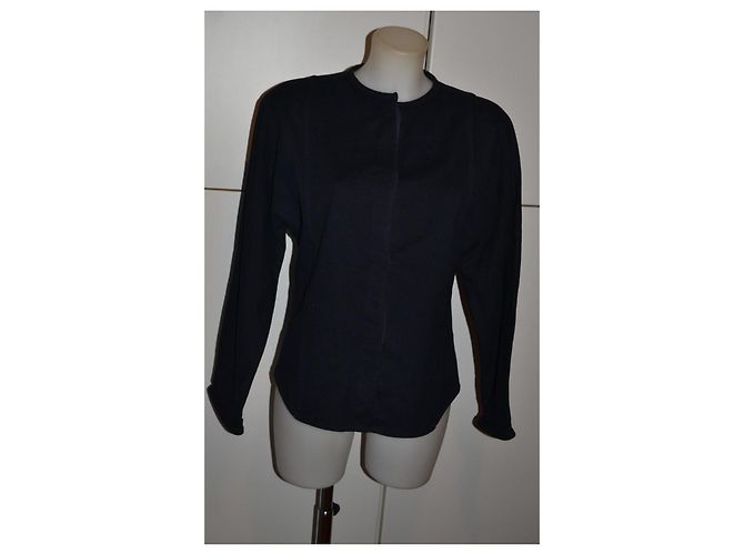 Gianni Versace Wolljacke Dunkelblau - Ansicht 2