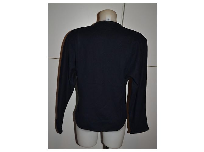 Gianni Versace Wolljacke Dunkelblau - Ansicht 4