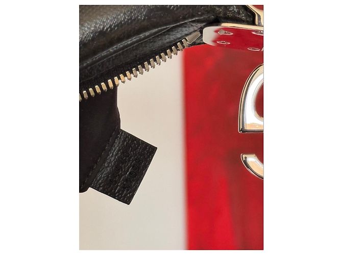 Bolso Hobo Gucci Attache Monograma Negro - vista 15