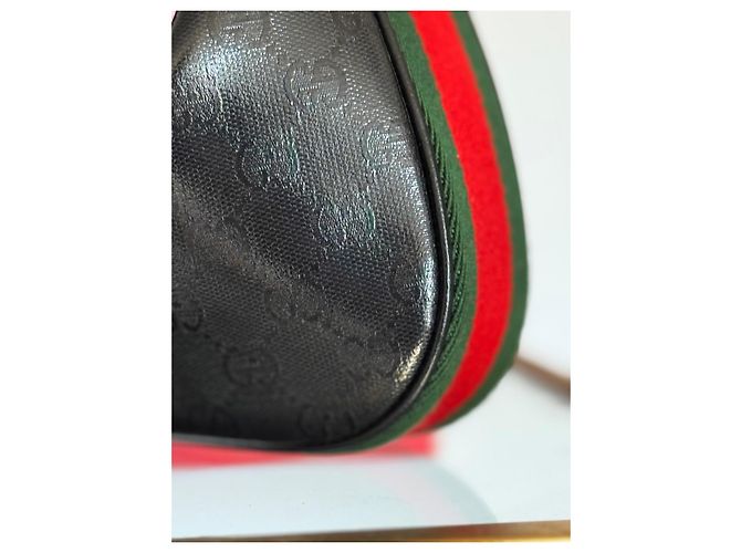 Bolso Hobo Gucci Attache Monograma Negro - vista 5
