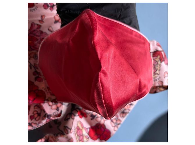 Lenço e Máscara Fendi com Estampa Floral - vista 6