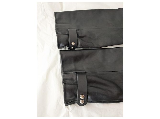 Stivali alti in pelle nera Isabel Marant - vista 4