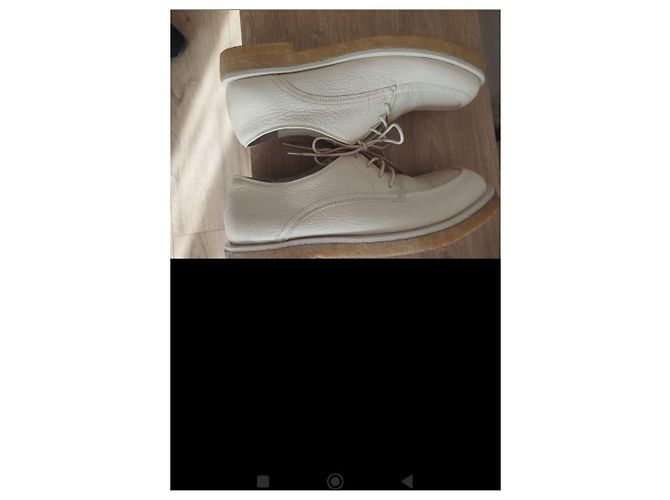 The Row Derby in pelle grana bianca da donna - vista 7