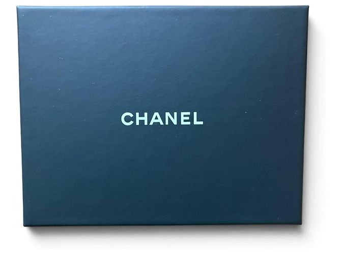Chanel Seidentuch schwarz mit CC-Logo - Ansicht 7